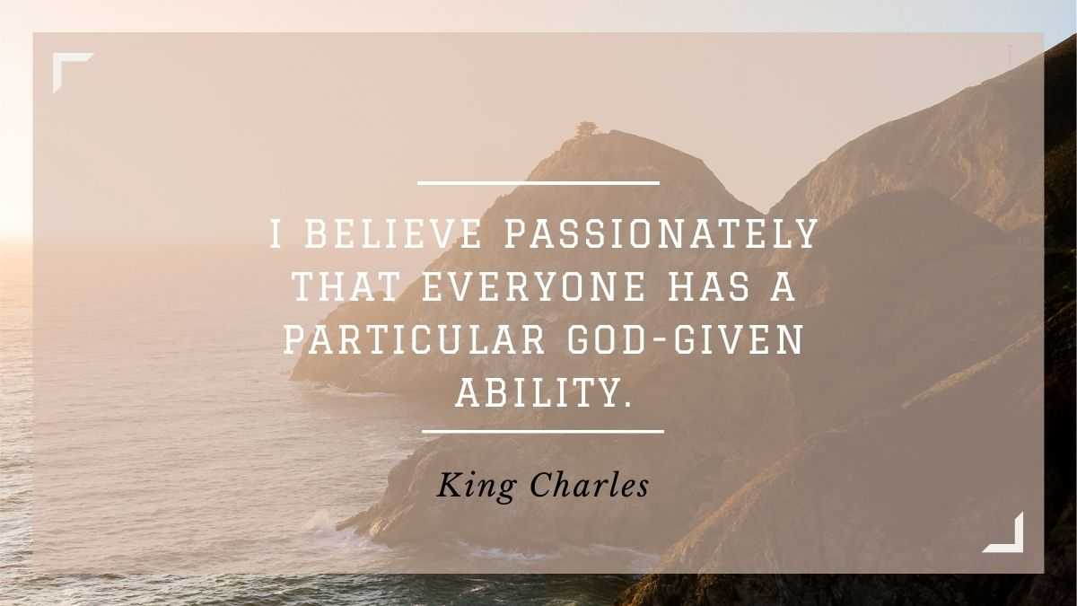 King Charles quotes